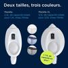 Carafe filtrante BRITA - Marella Blanche - Capacité 2,4L dont 1,4L d'eau filtrée - 1 Cartouche Maxtra Pro All-In-1 incluse