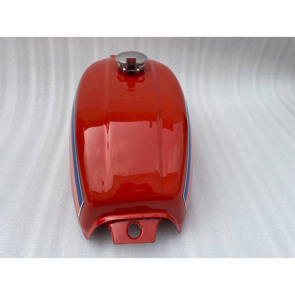 Honda CB400 CB400A 1978 Red Painted Aluminium Alloy Petrol Fuel Gas Tank + Cap