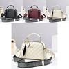 Stylish Pu Leather Mini Square Bag For Women In Trendy Colors With Soft Texture