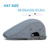 Spring Summer Quick Drying Newsboy Caps Men Woman Breathable Fashion Casual Beret Flat Ivy Cap Soft Solid Driving Peaked Cap