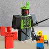Forsaken John Doe 3D Printed Figure Toy 1X1X1 Bacon Hair Action Figure Model Figurine Collection Toys
