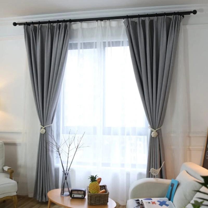 1PC/2PCS Modern Style Curtain Tiebacks Curtain Ties Handmade Natural Round Rope Home Decoration Window Curtain Buckles