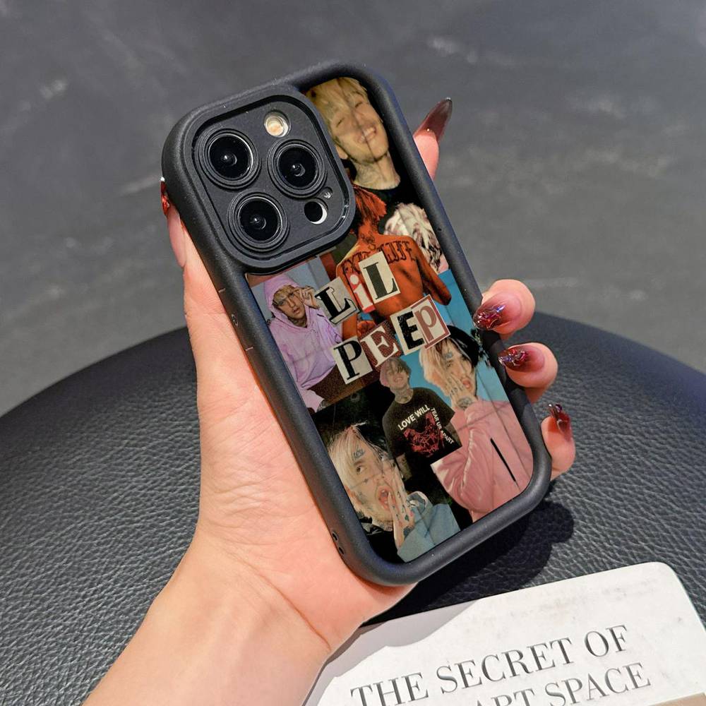 Lil Peep Hellboy Liebe Weiche Silikonhülle Für iphone 17 Air 16 15 14 13 12 11 Pro Max Plus Stoßfeste TPU Handyhülle