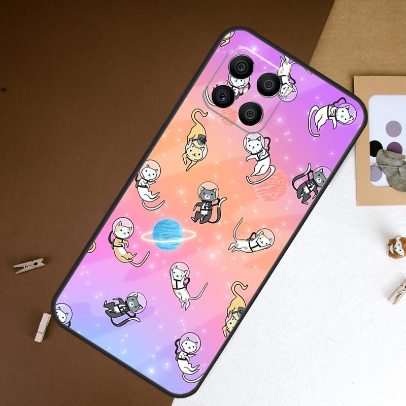 UFO Alien Cat universe Case For Honor Win RT 90 50 70 Lite 200 400 Pro X9a X9b X9c X9d X8b X8c Magic 7 6 8 Pro Cover