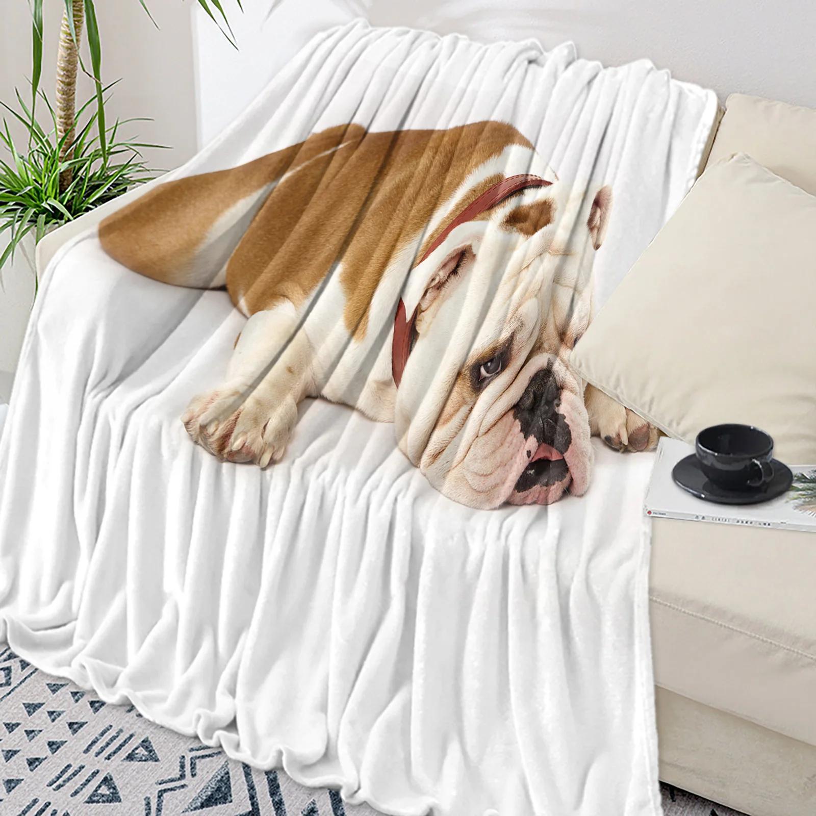 

Shiba Inu Flannel Blanket Warm Soft Sofa Blanket Winter Sheet Bedspread Camping Travel Blanket 100cmx150cm