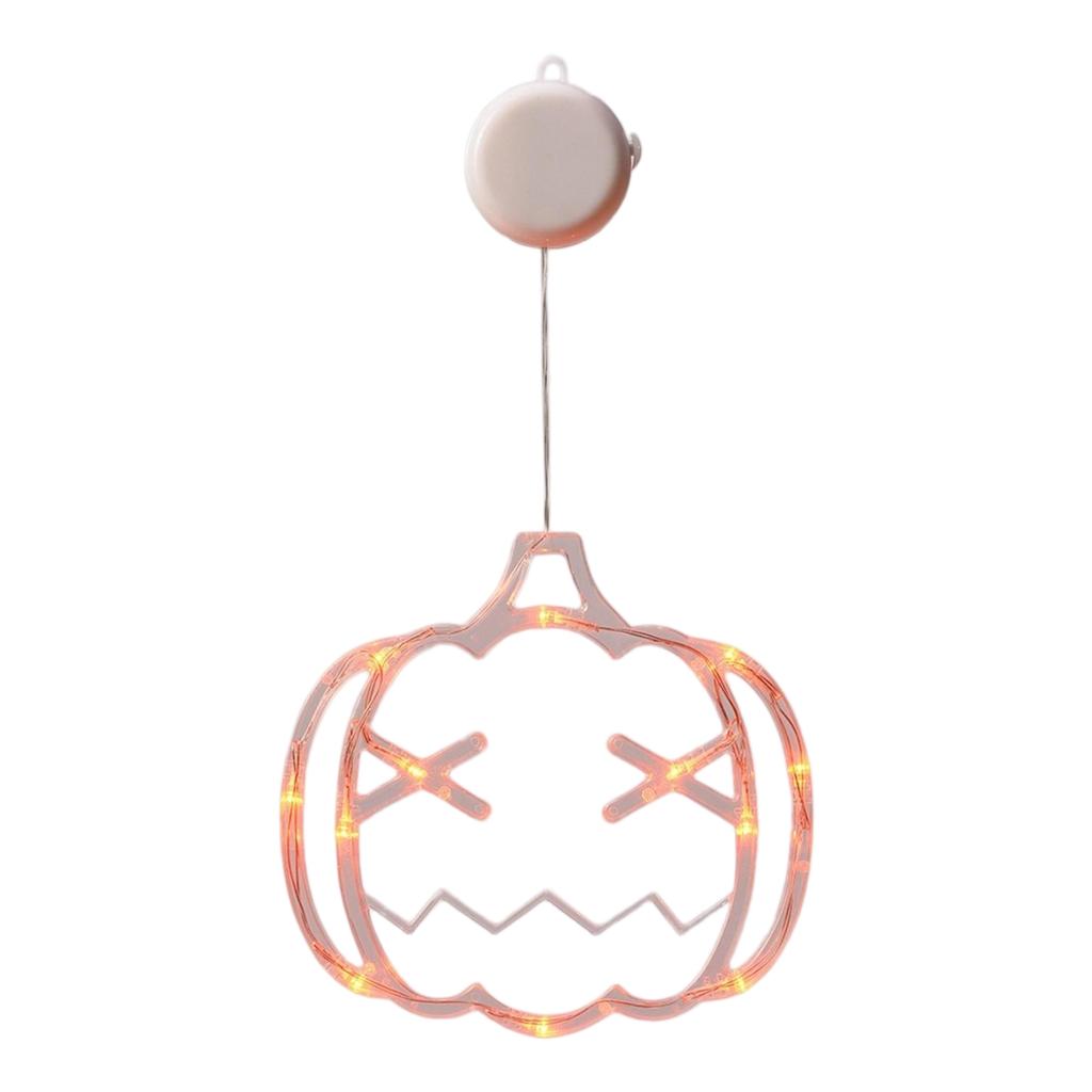 Luce a Ventosa di Halloween per Decorazione Finestra, Lampada Decorativa per Esposizione Festiva Interna
