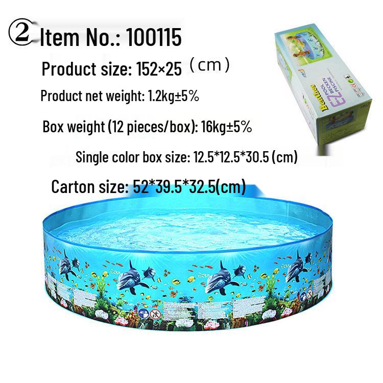 Large Foldable Outdoor Inflatable Swimming Pool for Kids