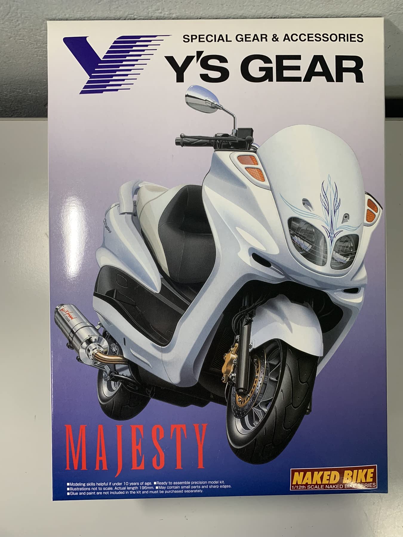 

Велосипед Aoshima Bunka Kyozaisha Naked Yamaha Wise Gear Majesty 1/12 № 40