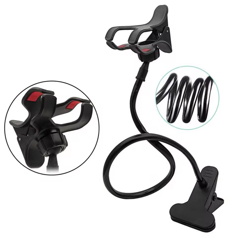 Universal Mobile Phone Holder Flexible Long Arm Lazy Phone Stands Clamp Bed Office Desk Table Clip Bracket for Smartphone Stand