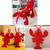 Lobster Plush Toy With Short Pile Plush For Kids And Giftgiving