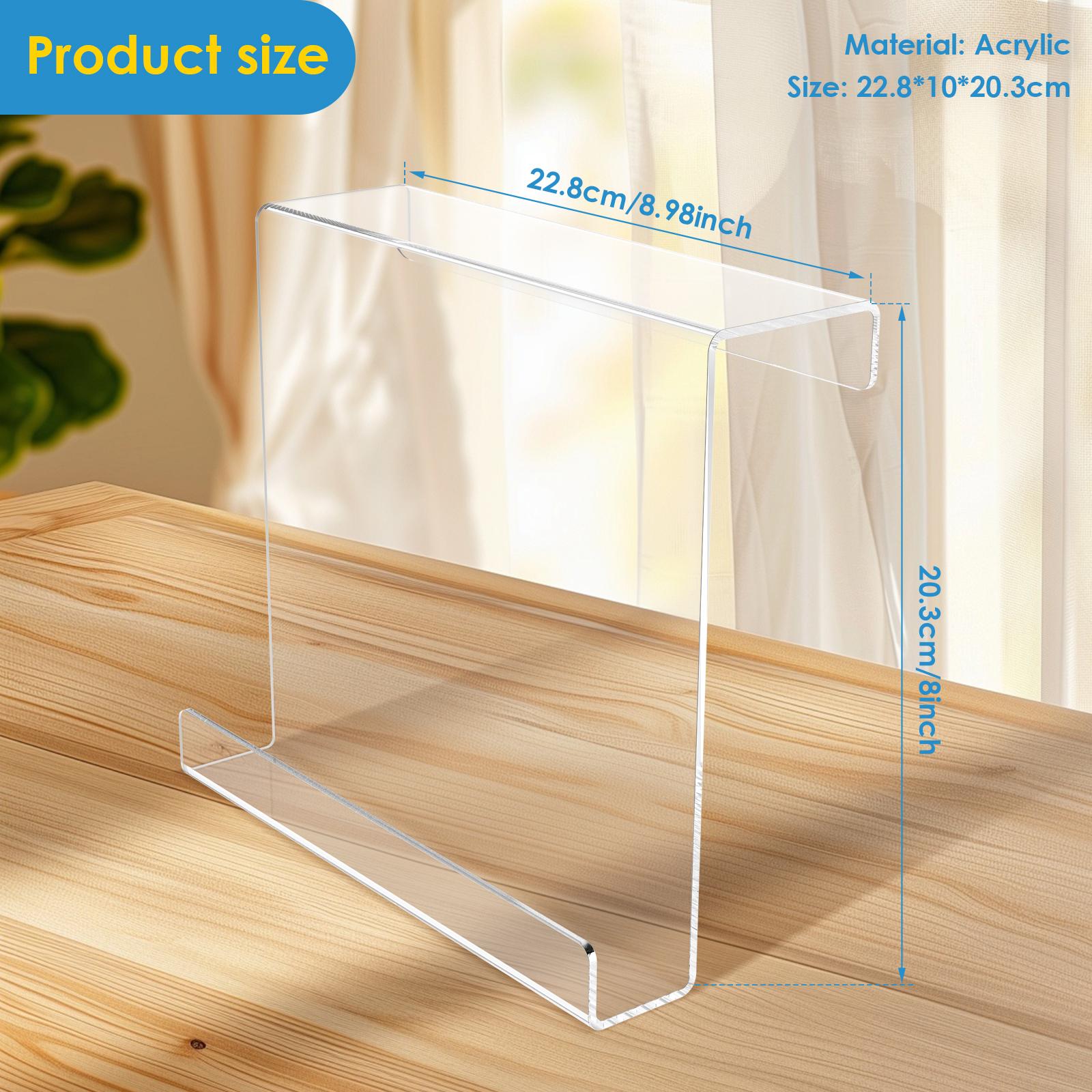 

Acrylic Treadmill Book Holder Transparent Treadmill Tablet Mount Portable Exercise Bike Reading Stand Treadmill Tablet Holder прозорий