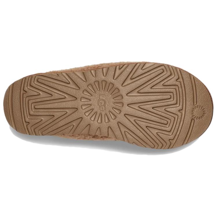UGG Tasman Maxi Curly Slipper Chestnut Women's 1158356-CHE