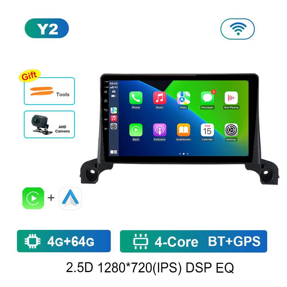 9'' DSP Stereo Android OS Touch Screen WiFi for Peugeot 5008 4008 2017 - 2019 Navigation GPS 4G Car Radio Multimedia Player BT
