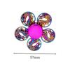 New Colorful Rainbow Alloy Fingertip Gyro Decompression Creativity Finger Spinners Hand Fidget Small Toys