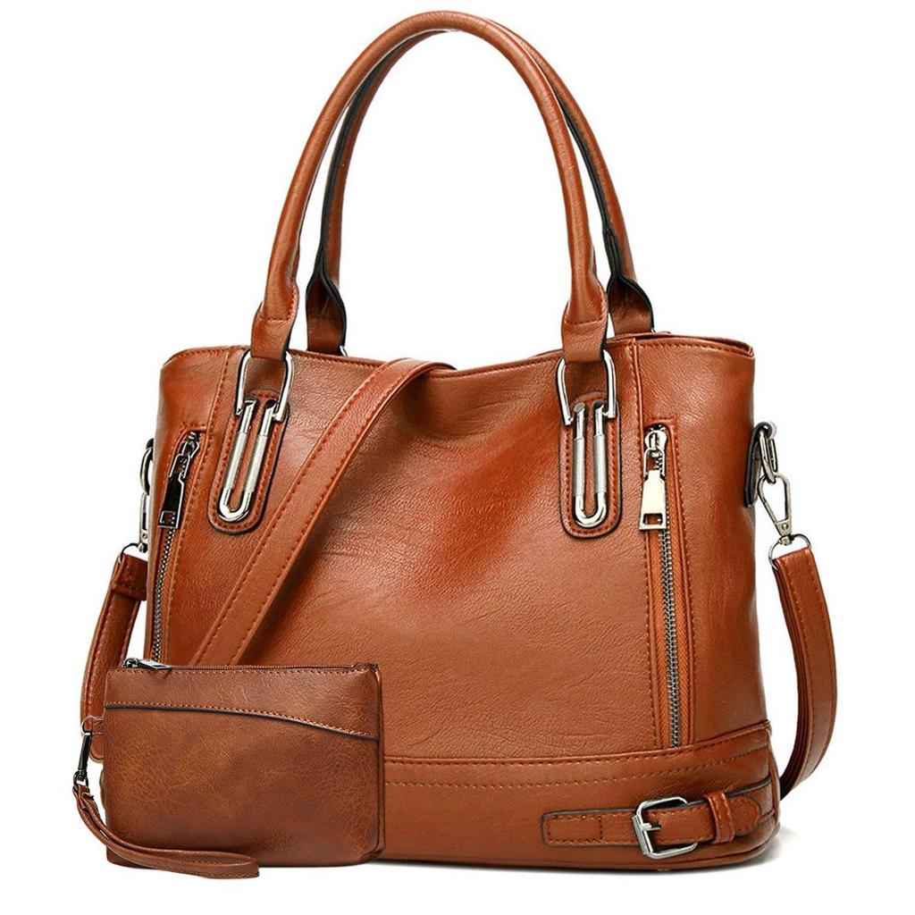 2024 Spring/Summer Women's European and American Large Capacity Handbag Tote and Crossbody Bag