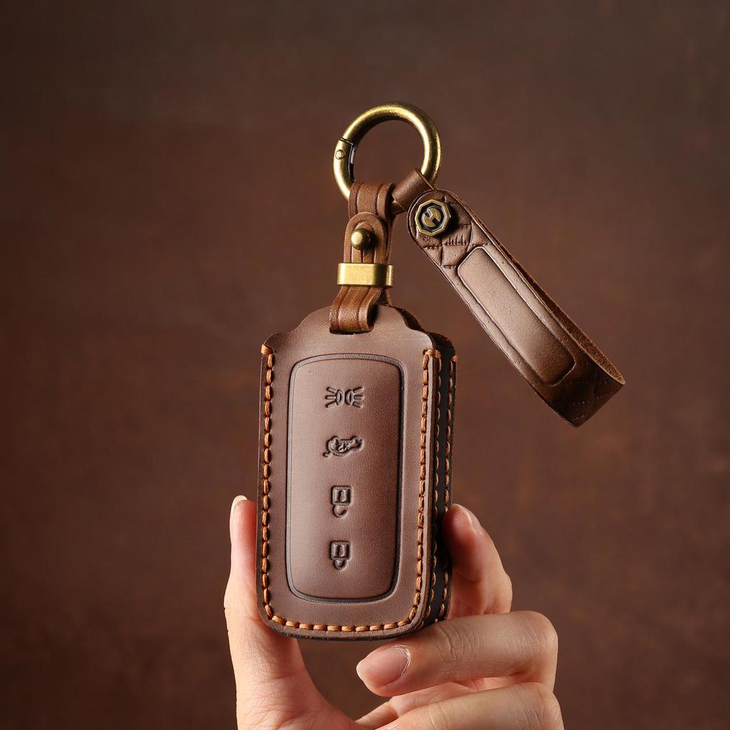 Maserati Key Cover for Greg President Ghibli MC20 - Car Key Bag, Buckle, and Pendant