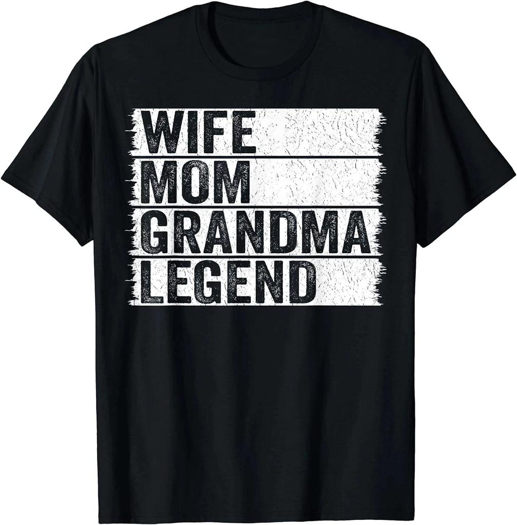 Wife Mom Grandma Legend Mothers Day Cute Family Gift Unisex T-Shirt