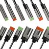 GTRIC PR12 Inductive Proximity Sensor PR12-4DN PR12-4DP M12 Short Type Proximity Switch 4MM Non-Flush 10-30V DC NPN PNP 2M Cable