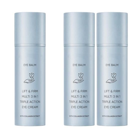 Eye Balm Hydrating Smoothing Eye Cream Lightweight Fast-Absorbing Refreshing Eye Care Stick Non Greasy Eye Cream