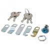 Cam Lock Mailbox Accessories With 5 Keys Zinc Alloy