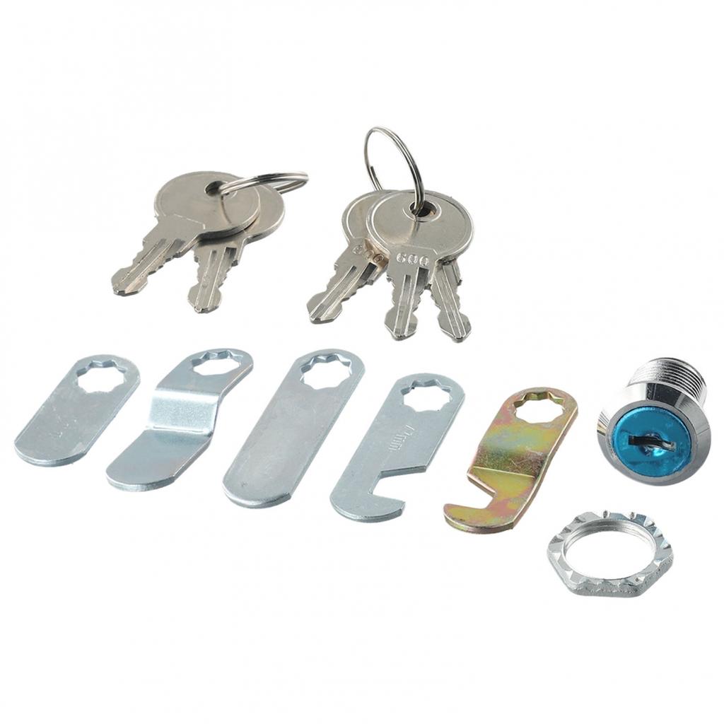 Cam Lock Mailbox Accessories With 5 Keys Zinc Alloy