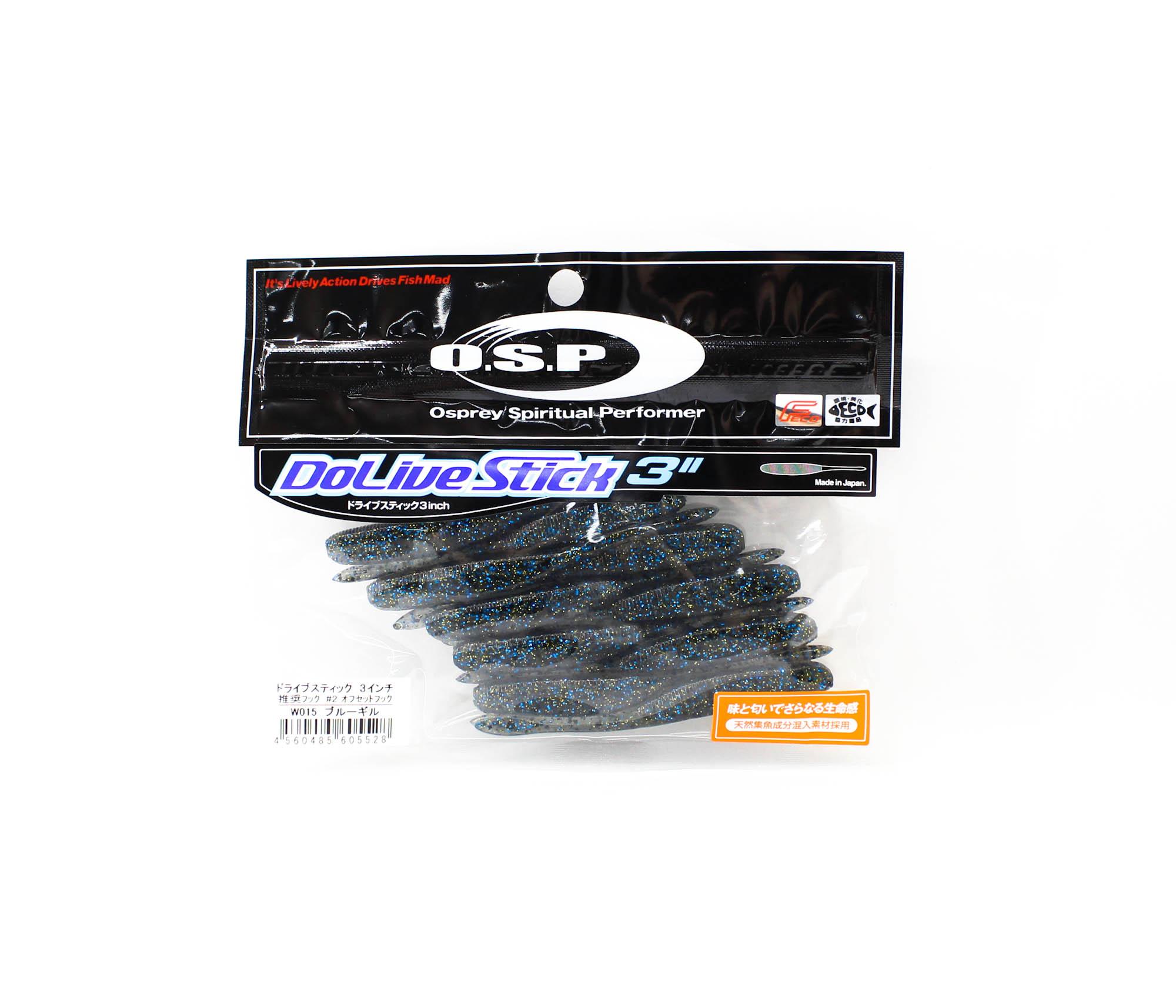 

OSP Мягкая приманка Dolive Stick 3 дюйма W-015 (5528)