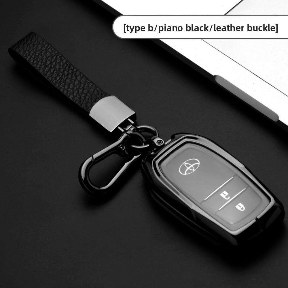 Premium Key Case for Toyota Camry RAV4 Corolla CHR Highlander Levin Keychain Holder