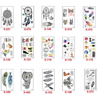 Unisex 3D Dream Catcher Waterproof Temporary Flash Tattoo Sticker Body Art Decal