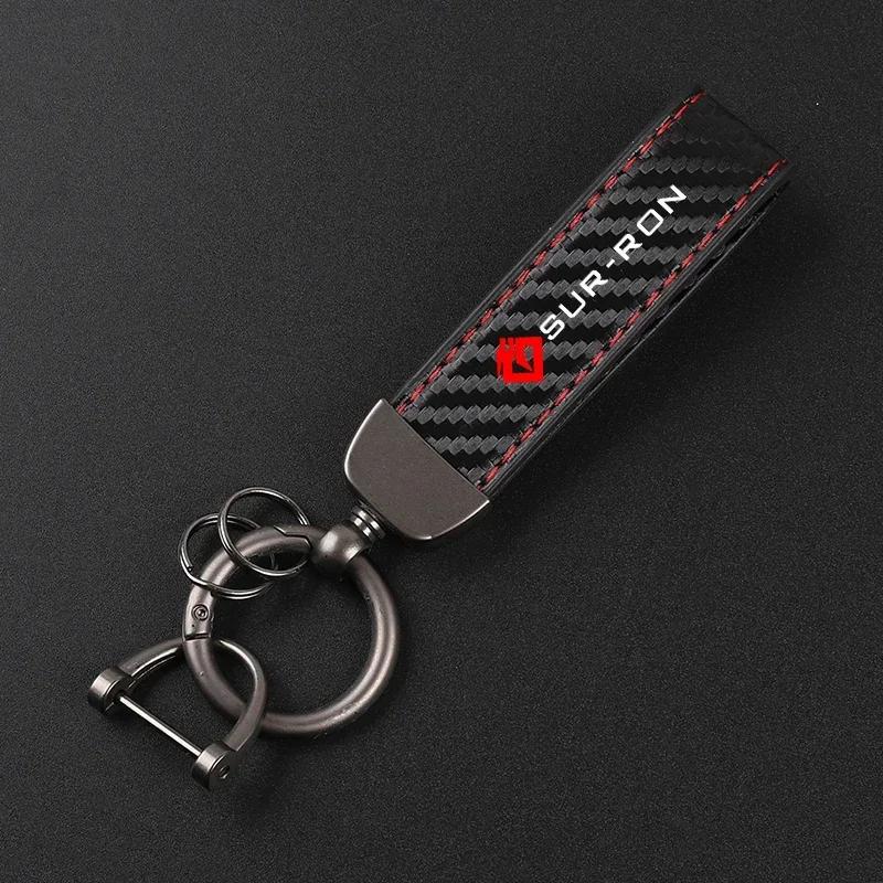 Deluxe Leather Motorcycle Keyring Keychain Lanyard Gift for Surron Sur-ron Light Bee Lightbee X Electric