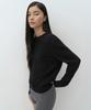 MUSINSA STANDARD WOMAN [Victoria Wool] Women'S Crew Neck Knit [Black]