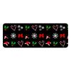 Christmas Kitchen Anti-slip Mat Carpet Flannel Doormat