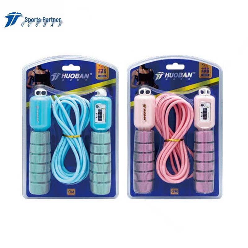 MOTION PARTNER Adult Fitness Jump Rope with Counter