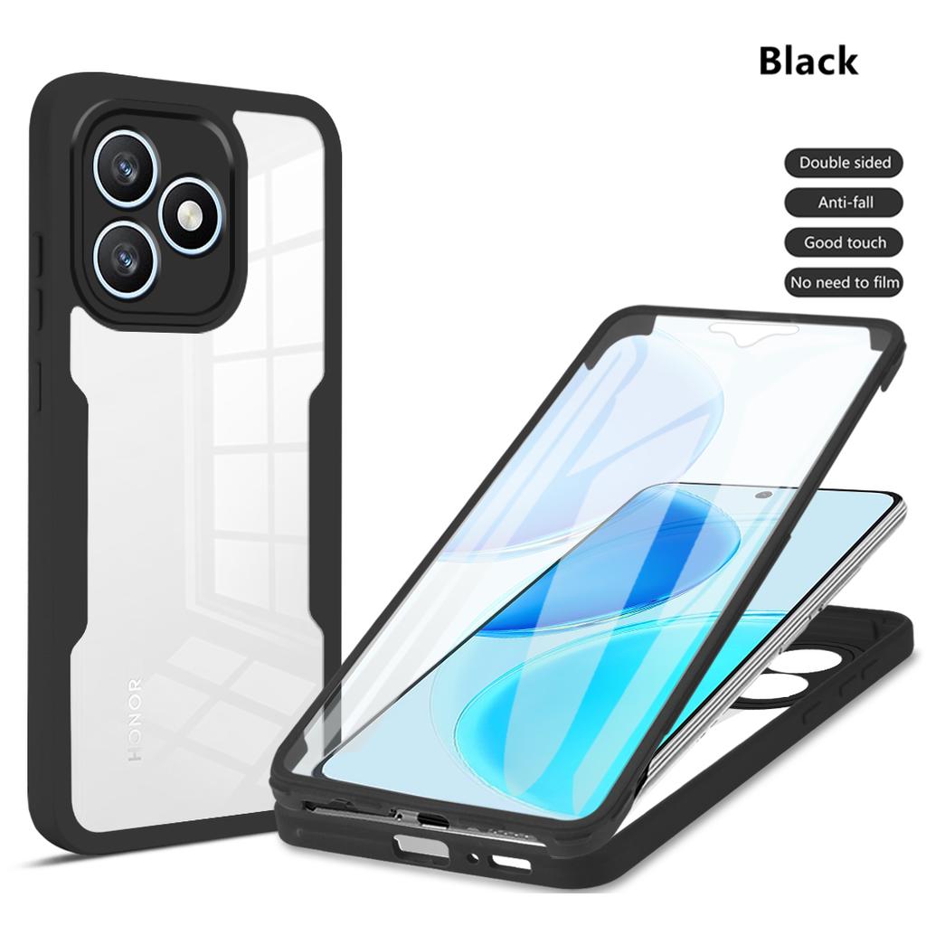 Rundumschutz Stoßfeste Hülle für Honor X8d 4G Schutzhülle Displayschutz Fundas Coque