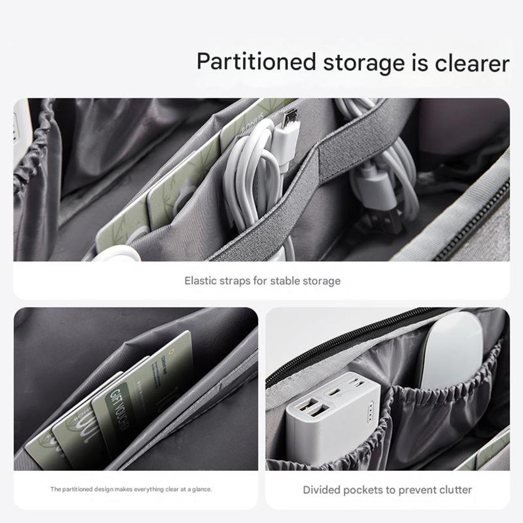 Multi Functional Storage Solution for Cameras Charging Cable Offering Enhances Safety Comfortable Carrying Bag