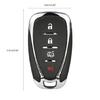 4-key Button Cloning Universal Remote Control Key for Garage Door Gate Opener