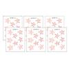 6 Pcs Boho Star Wall Stickers, Neutral Beige and Brown Waterproof Aesthetic Stickers, Removable Self-Adhesive Nursery Bedroom Living Room Home