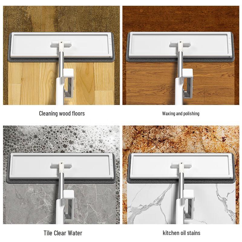 Großer Freihand-Nass- und Trocken-Flachmopp