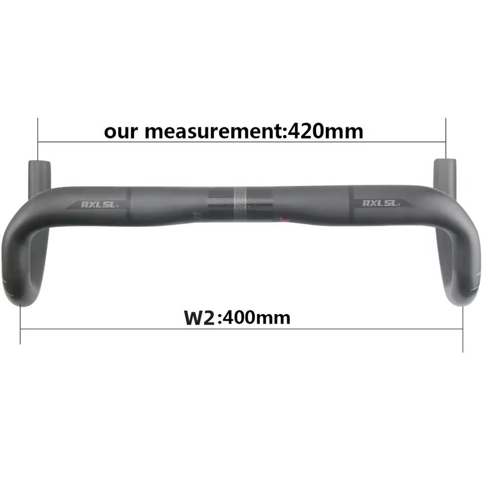 RXL SL Carbon Road Handlebar Racing Bike Handlebars 31.8*380/400/420/440mm Carbon Drop Bars for Bicycle Handle Bar Accessories