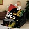 Musik B-Bob M-Marley Überwurf Flanelldecke, Weich Warm, Langlebig & Waschbar niedlich Cool