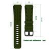 22mm Silicone Strap For POLAR VANTAGE M3 Smart Watch Band For POLAR VANTAGE V3 M2 M/GRIT X X2 Pro Titan Sport Bracelet Wristband