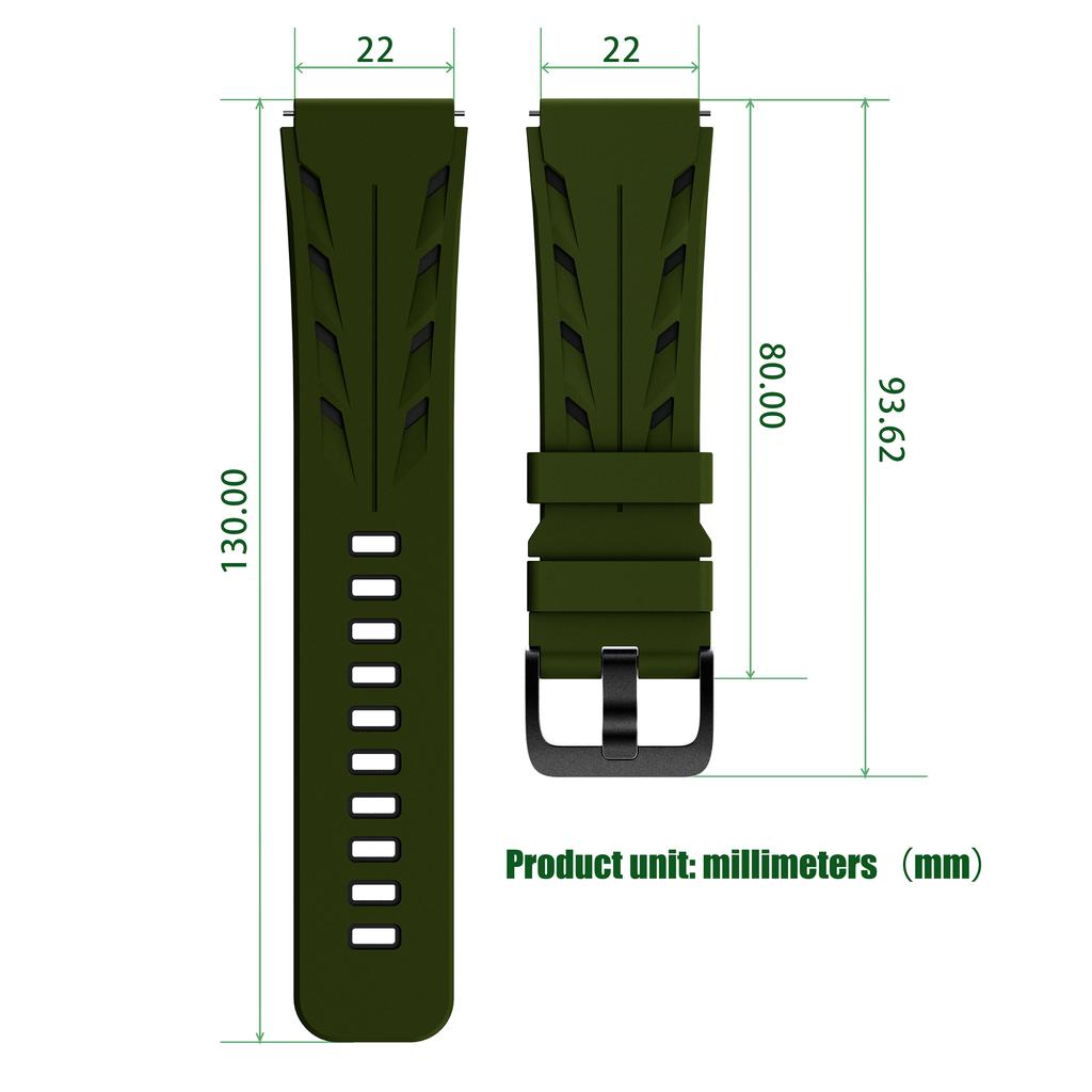 22mm Silicone Strap For POLAR VANTAGE M3 Smart Watch Band For POLAR VANTAGE V3 M2 M/GRIT X X2 Pro Titan Sport Bracelet Wristband