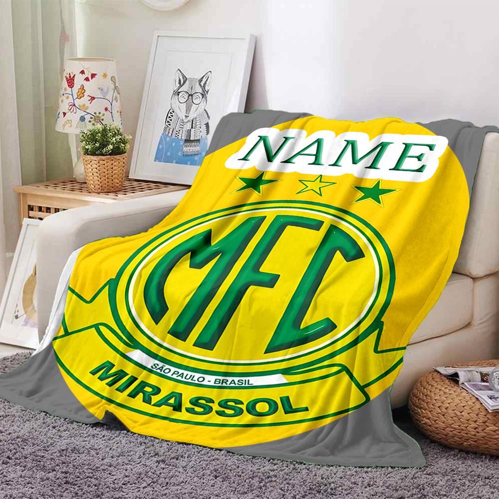Custom Name Chelsea Heart London Crest Blanket for Couch & Bed, Plush Cozy Fuzzy Blanket Super Soft & Warm Blankets for Fall and Winter. 0908267