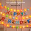 Starry Sky Birthday String Lights for Kids' Room Decor