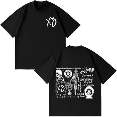 The Weeknd After Hours Til Dawn Tour 2026 Merch T-shirt Hommes Femmes Mode T-shirt Été Manches Courtes Hip-hop T-shirts Oversize