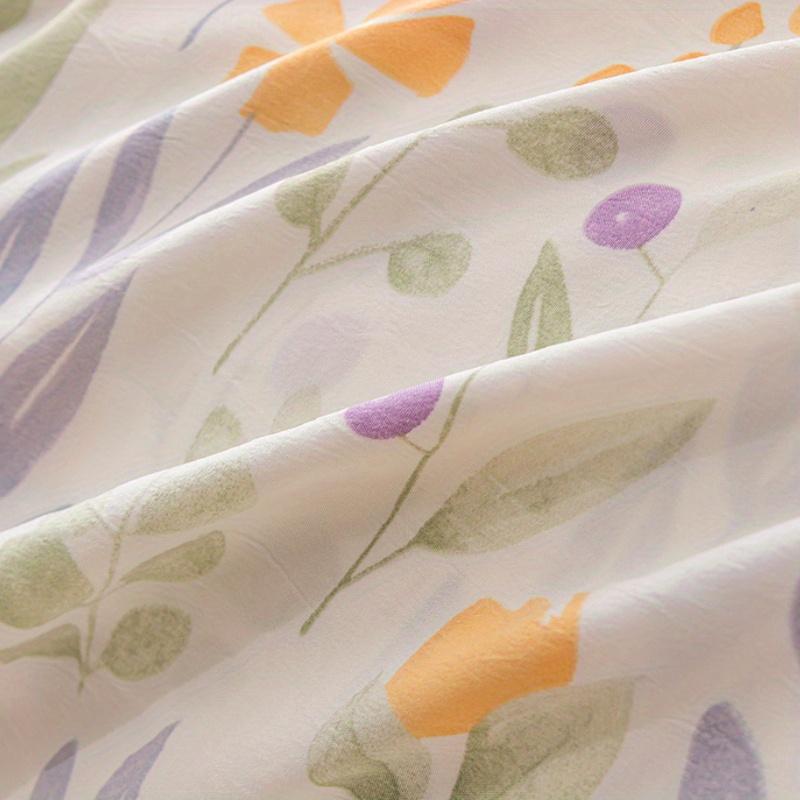 Soft Skin-friendly Cotton Blend Pillowcase Couple Home Sleeping Bed Pillow Cover 48x74cm Without Pillow Core