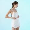 Sculp Pig Swb25035-02 Zero Base Short Bra Top Pure White