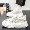 Fashion Patchwork Casual Sneaker Man Outdoor Chunky Sneakers Summer Yellow Canvas Shoes For Man Personality Designer Men's Shoes