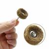 1 Inch Wool Felt Grinding Sanding Head Abrasive Buffing Wheel 3mm Shank Cotton Thread Polishing Mini Brush for Dremel Dril