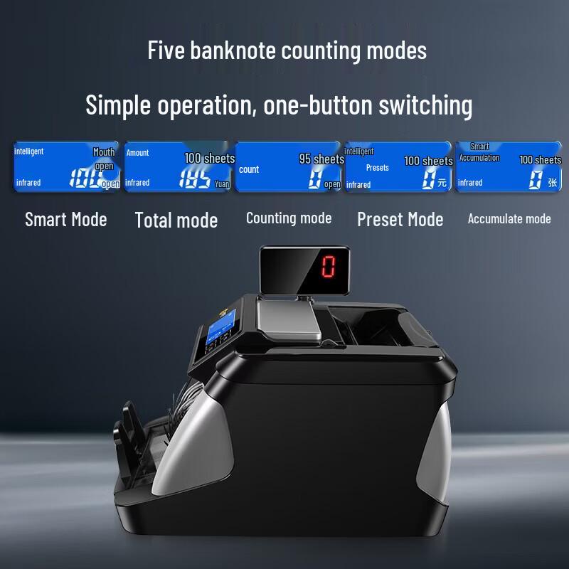 Comet Intelligent Voice Banknote Counter & Detector