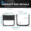 Carbon Fiber Rear Storage Box Cover for Volvo XC60 XC90 V60 S60 2019-2021